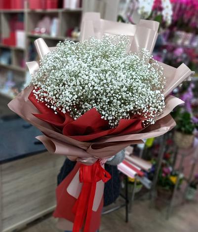 Букет цветов из: Гипсофила в Уяре