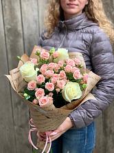 Букет цветов из:  Розы в Уяре