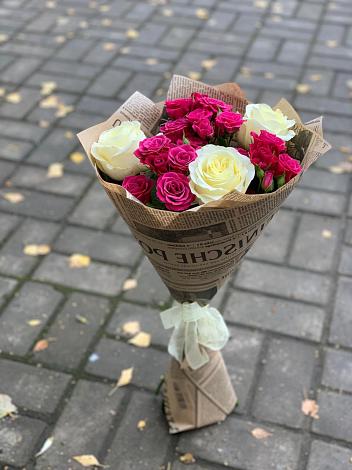 Букет цветов из: Розы в Уяре